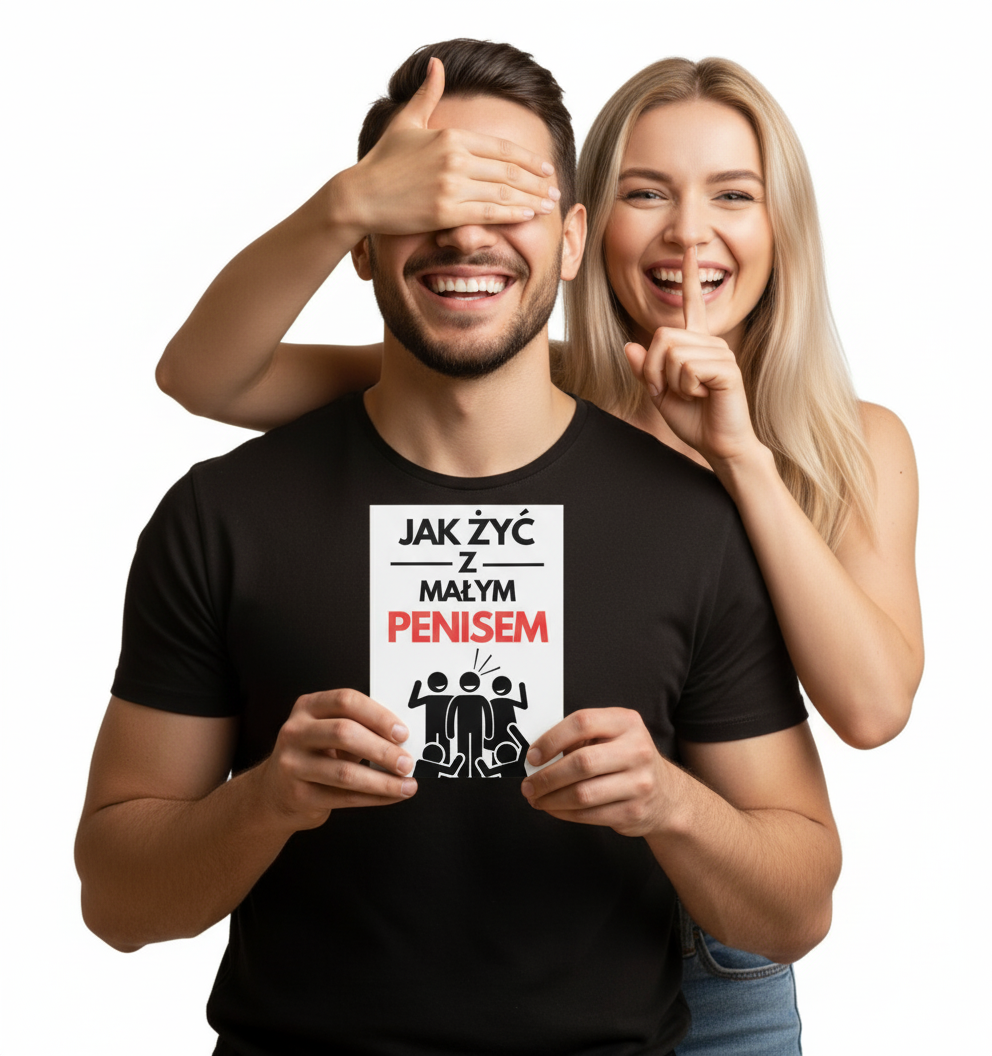 "Jak żyć z małym penisem"- książka Quiz na prezent