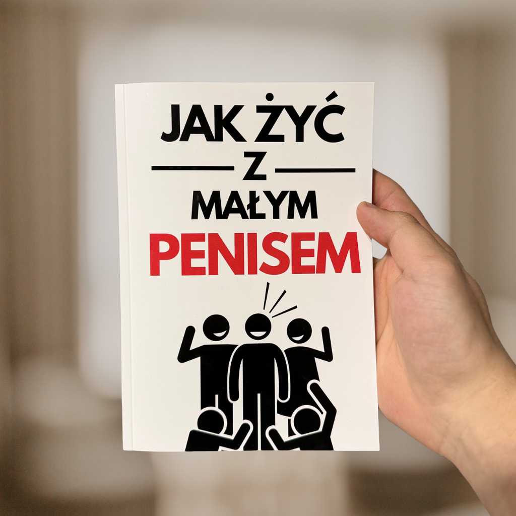 "Jak żyć z małym penisem"- książka Quiz na prezent