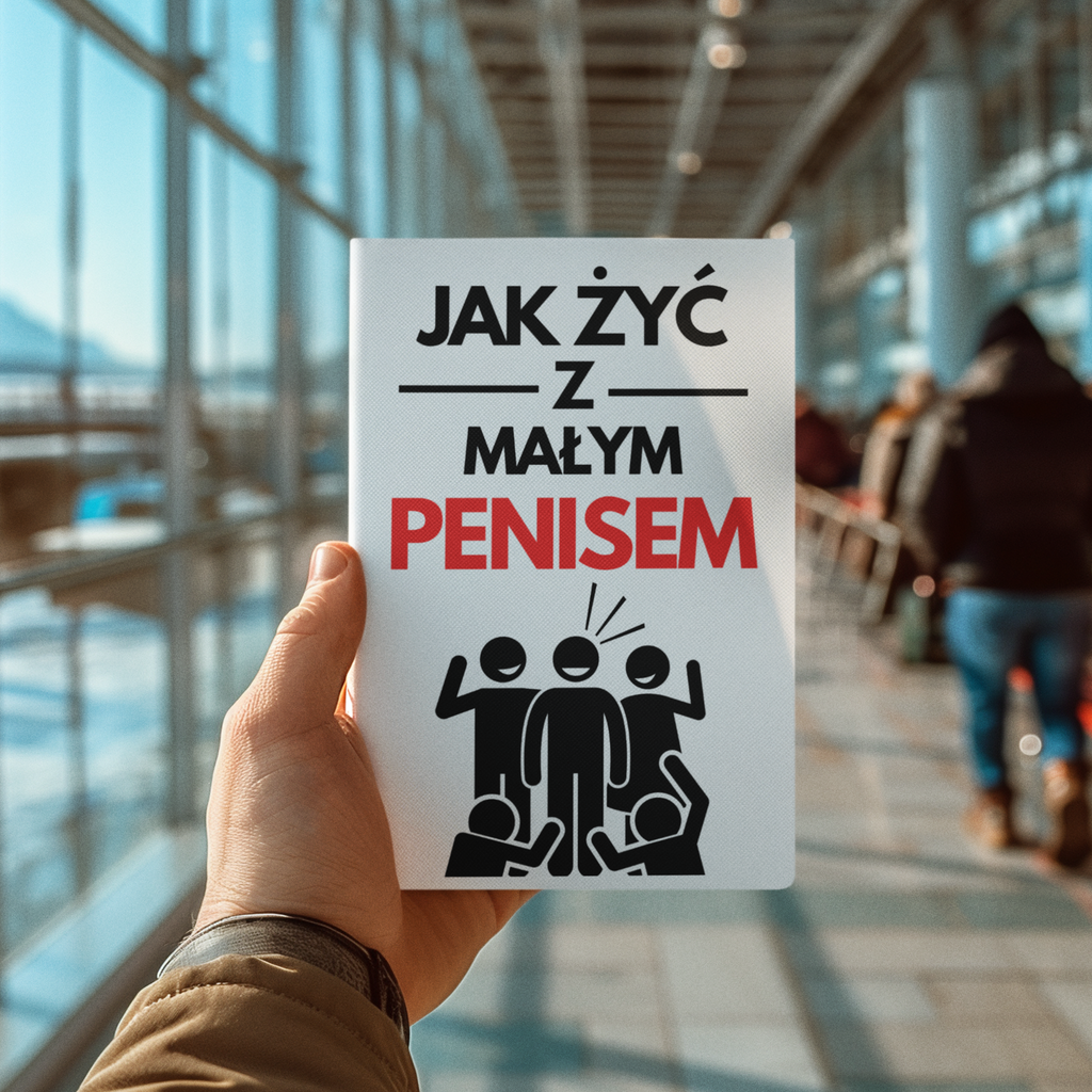 "Jak żyć z małym penisem"- książka Quiz na prezent