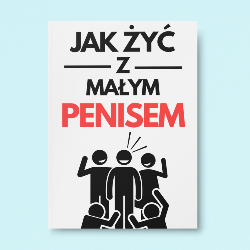 "Jak żyć z małym penisem"- książka Quiz na prezent