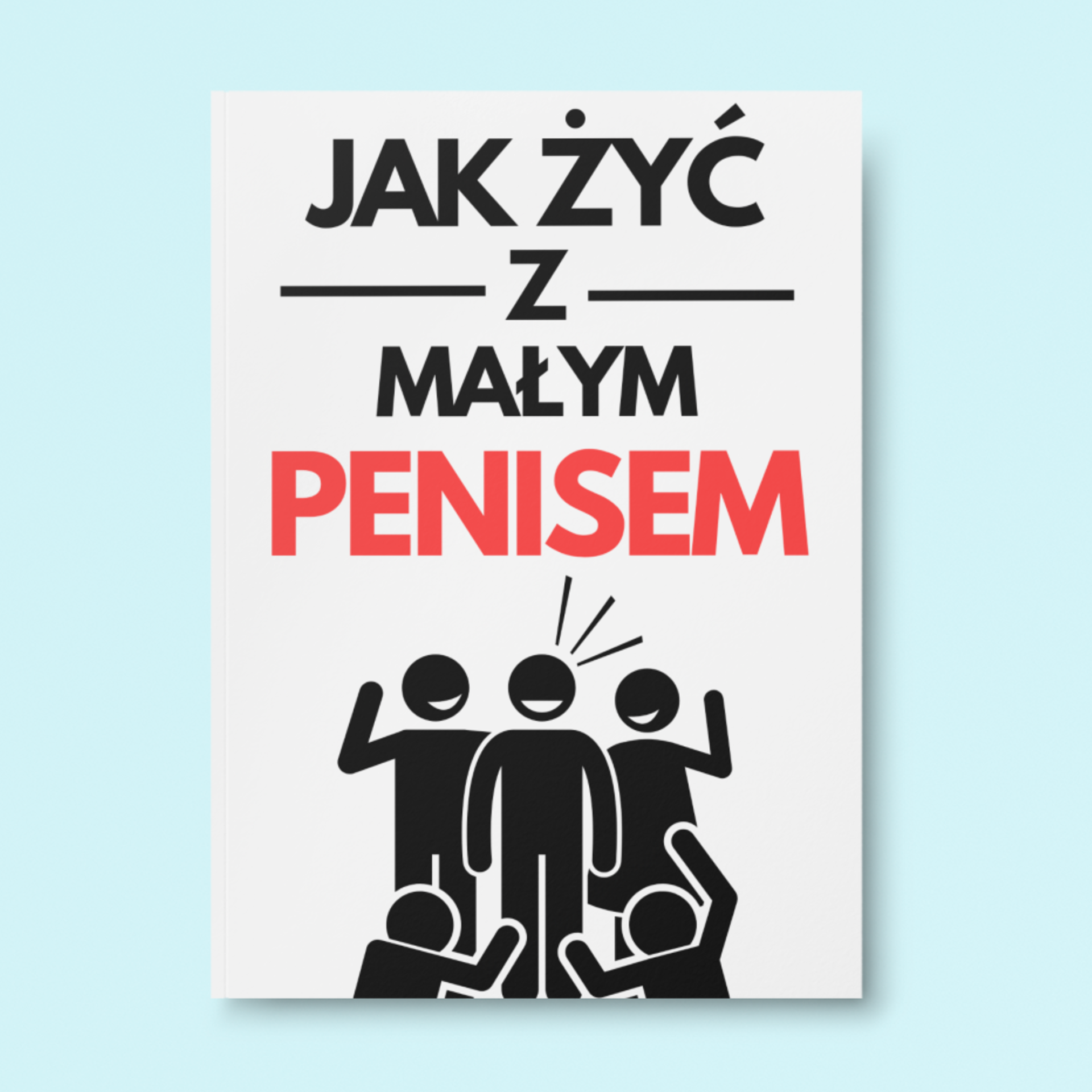 "Jak żyć z małym penisem"- książka Quiz na prezent